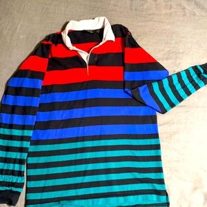 Men’s long sleeve polo